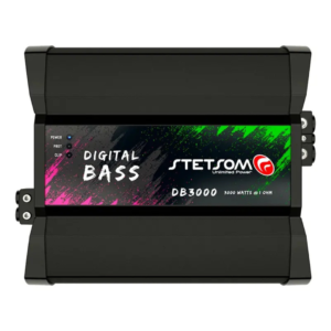 Stetsom DB3000 Digital Bass 3000W RMS Mono Class D Car Audio Amplifier