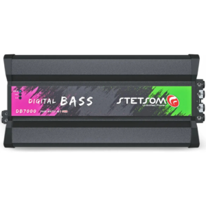 Stetsom DB7000 Digital Bass 1-Ohm 7000W RMS Mono Class D Car Audio Amplifier