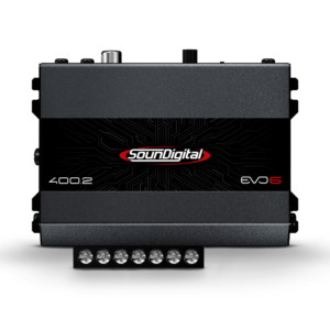 SounDigital 400.2 EVO6 Class-D 2-Channel 400W RMS - 4 ohms - Car Audio Amplifier Module