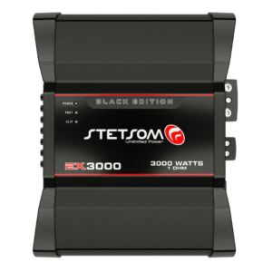 Stetsom EX 3000 Black Edition Full Range Class D Mono Car Audio Amplifier