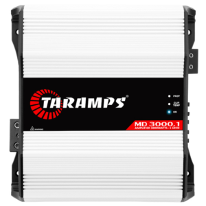 Taramps MD 3000.1 Car Audio Amplifier – 3000W RMS, 1-Channel Monoblock, Class D Full-Range