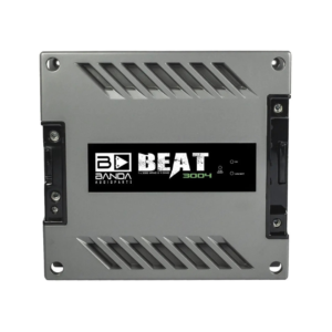 Banda Audioparts BEAT 3004 Full-Range Mono Amplifier – 3000W RMS - 4 Ohms Car Audio Amplifier