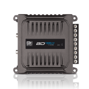 Banda Audioparts BD 400.4 Full-Range Amplifier – 400W RMS 4-Channel Car Audio Amplifier