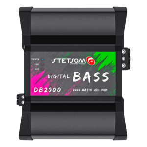 Stetsom DB 2000 Bass Amplifier – High-Power Car Audio Mono Amplifier
