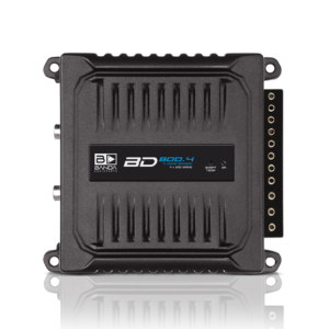 Banda Audioparts BD 800.4 Full-Range Amplifier – 800W RMS 4-Channel Car Audio Amplifier
